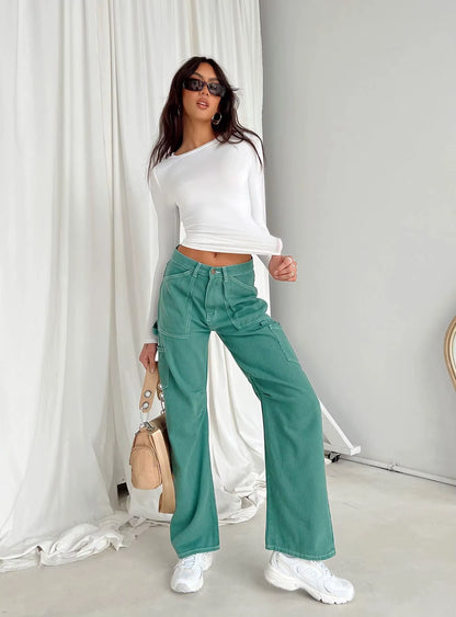 2024 Women Long Sleeve T Shirt Spring Autumn Solid Slim Fit Pullovers Tees Female Basic Tee Y2K Clothes Streetwear Crop Tops